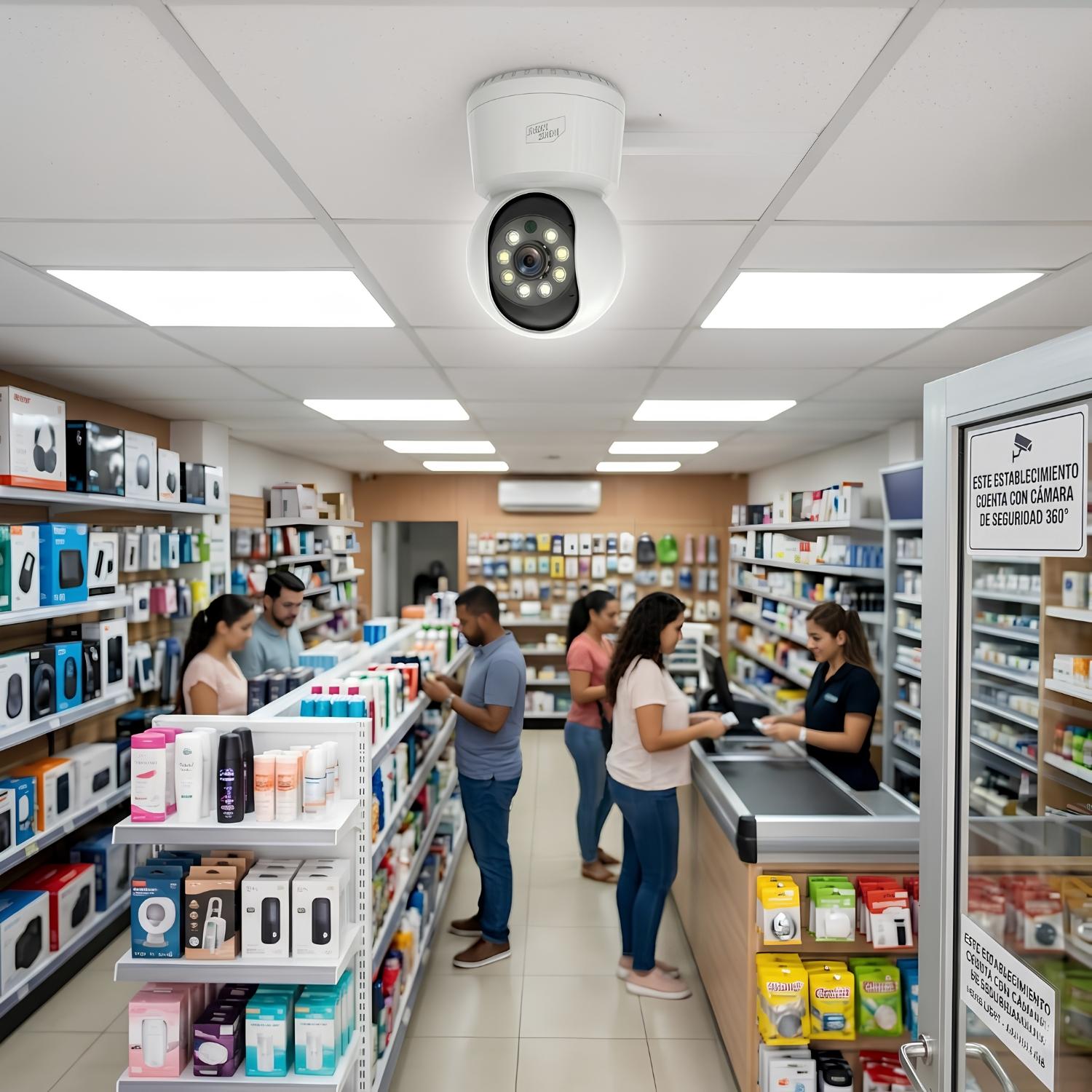 CAMARA DE SEGURIDAD 360° HOME LIGHT - 3