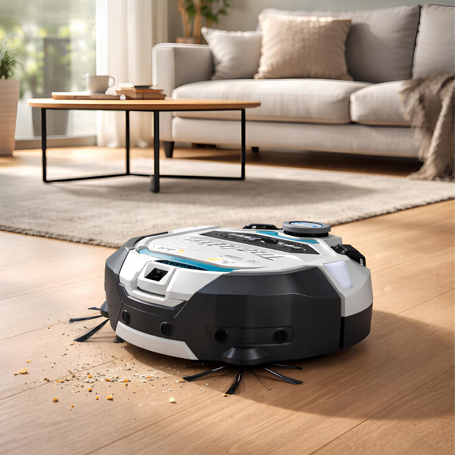 ASPIRADORA ROBOT 18V LXT + CON SENSOR LIDAR 2 BATERIAS 6AH MAKITA - 3