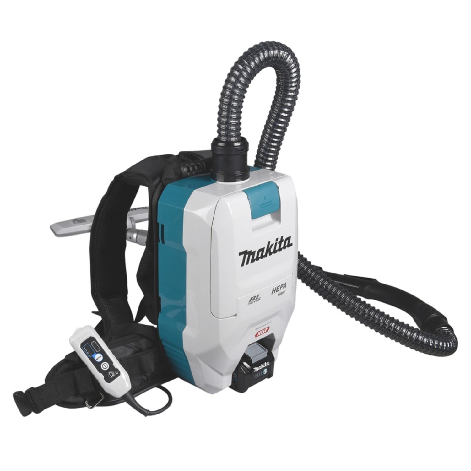 ASPIRADORA DE MOCHILA 40V XGT 18KPA + BATERIA 5AH MAKITA - 4