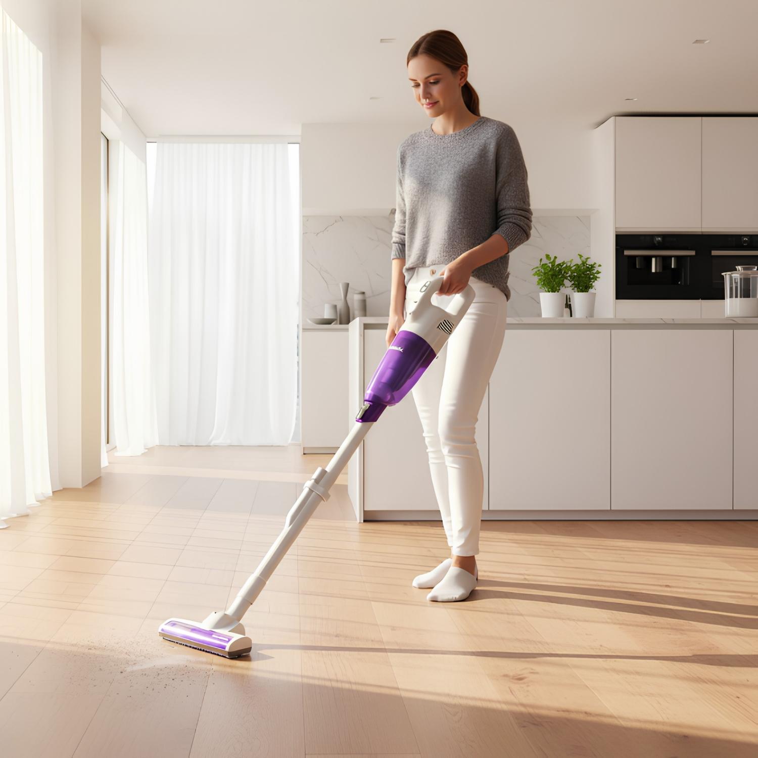 ASPIRADORA INALAMBRICA 12V MORADO MAKITA - 3