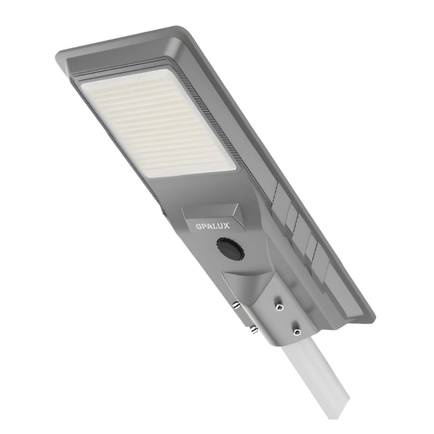 LUMINARIA SOLAR LED PASTORAL CON SENSOR RADAR Y FOTOCELDA 500W TRICOLOR OPALUX - 1