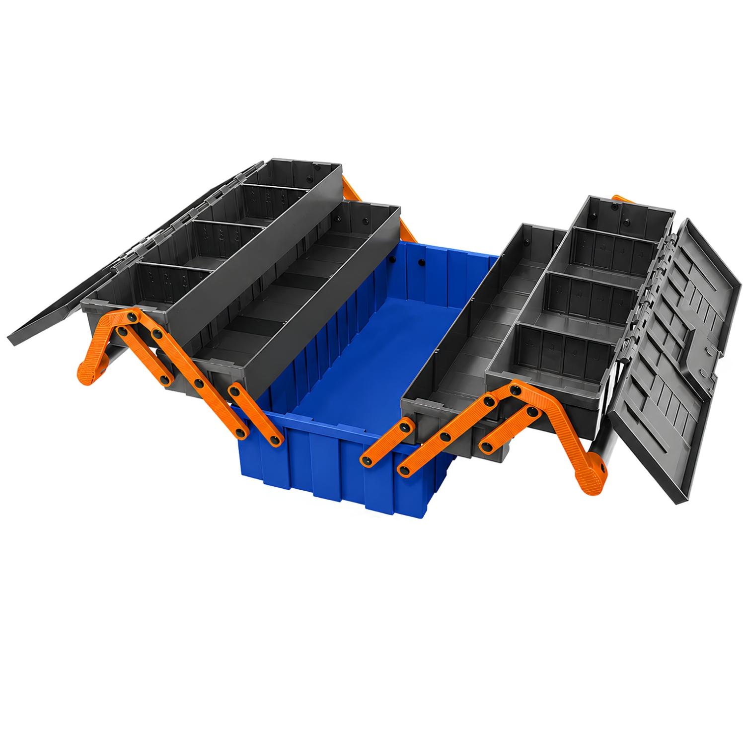 CAJA TIPO ACORDEON DIVISORES 2 NIVELES EXTRAIBLES WADFOW - 1