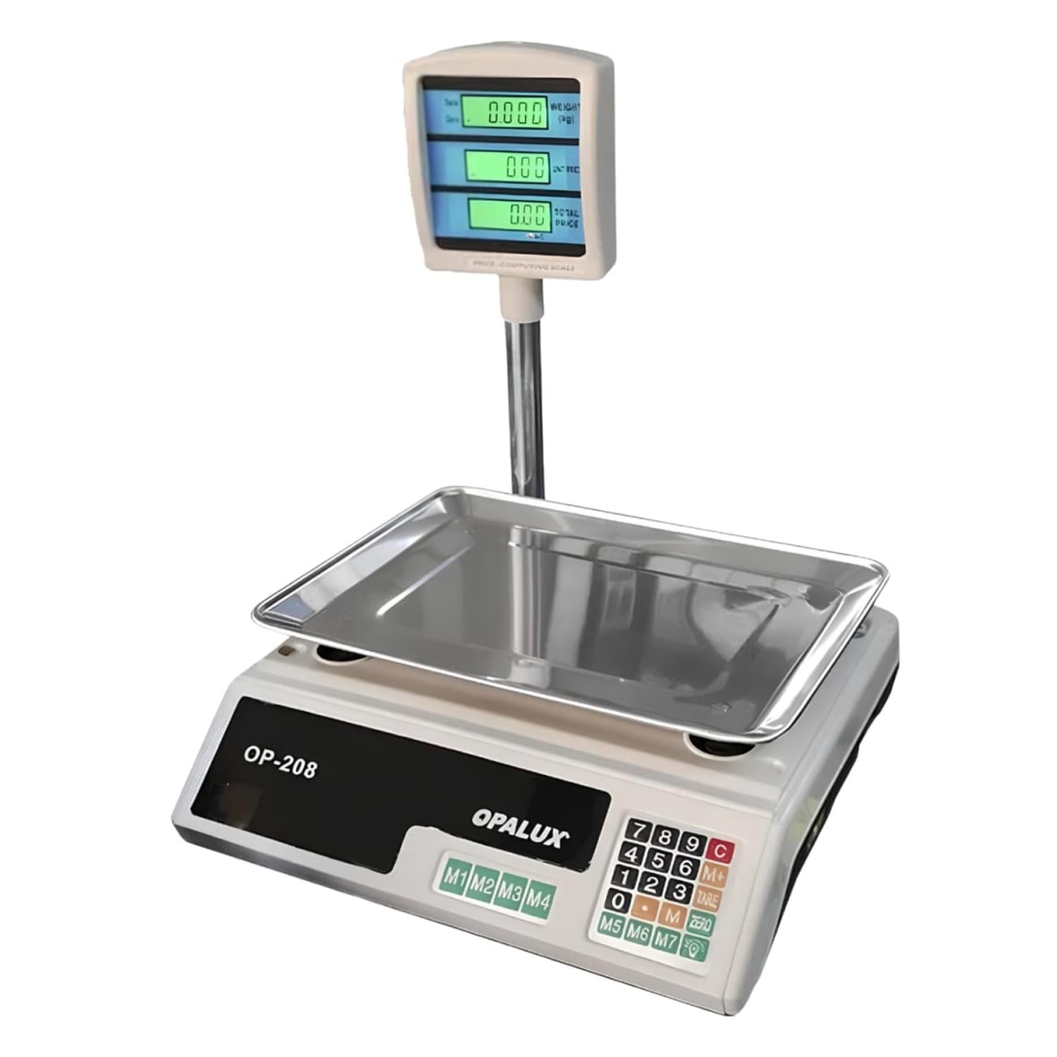 BALANZA DE MESA CON BRAZO SOPORTA 40KG OPALUX - 1