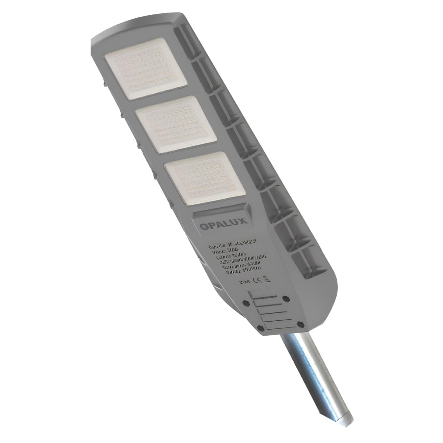 LUMINARIA SOLAR LED PASTORAL CON SENSOR RADAR Y FOTOCELDA 300W TRICOLOR OPALUX - 1