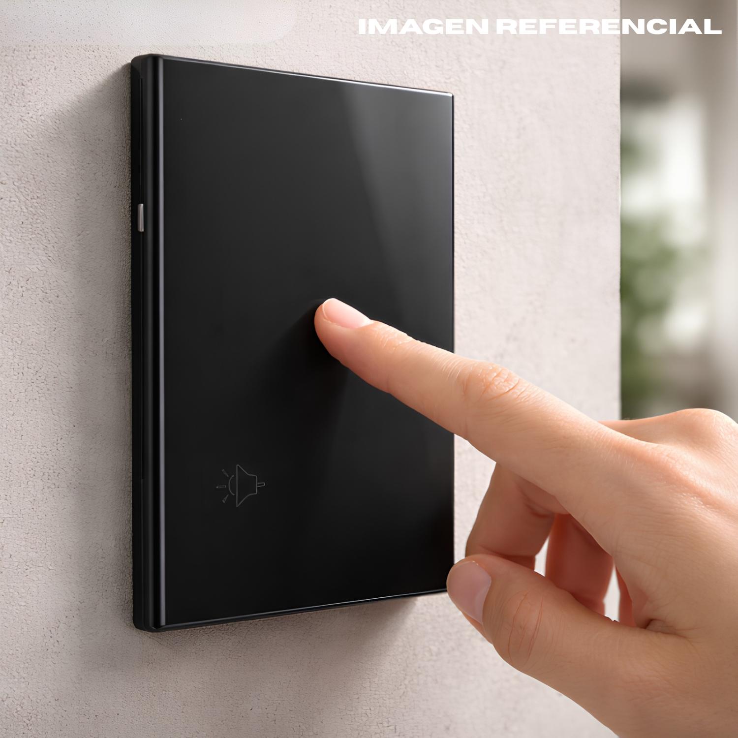 INTERRUPTOR SIMPLE INTELIGENTE SMART WIFI COLOR NEGRO OPALUX - 3