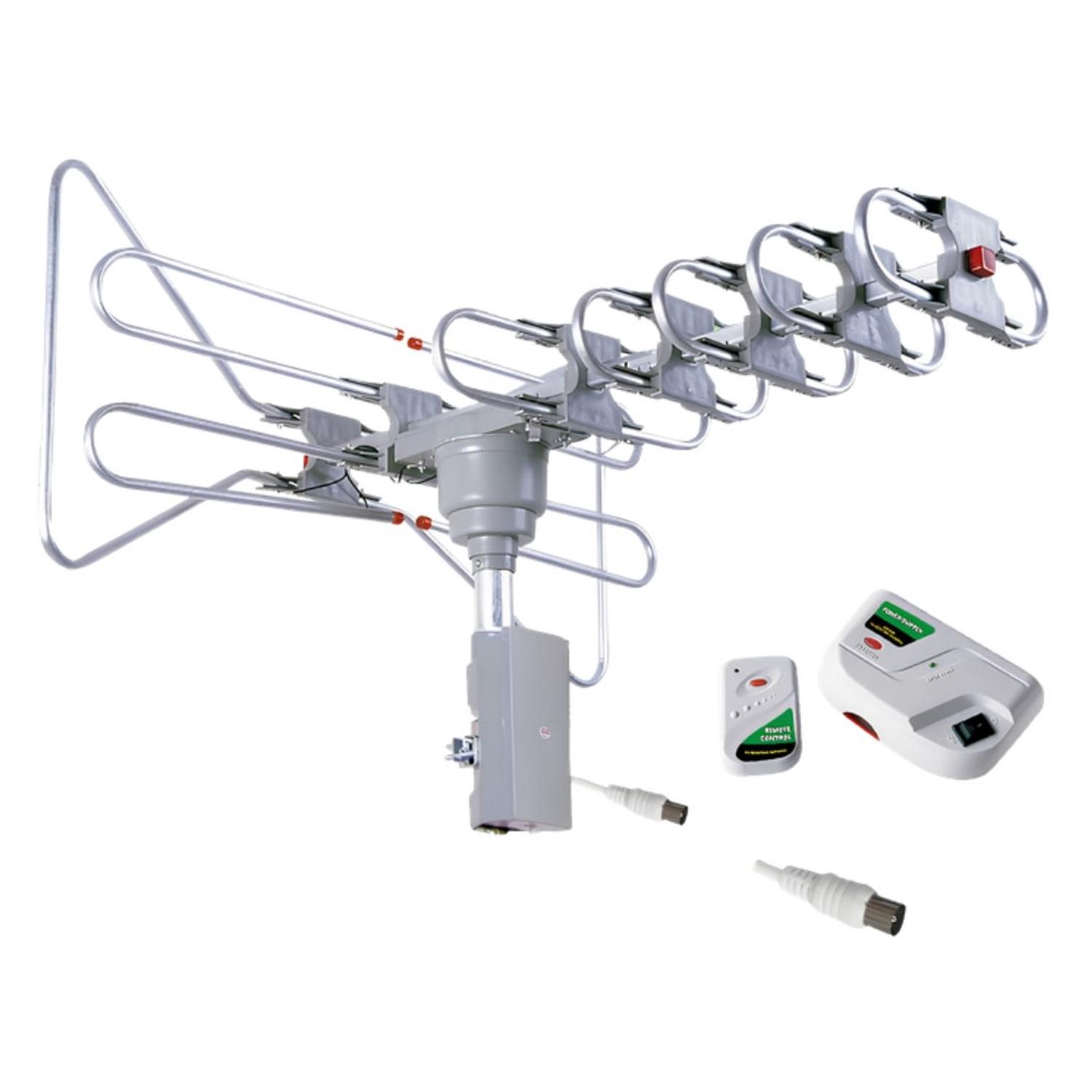 ANTENA AÉREA GIRATORIA CON CONTROL REMOTO HD KONSTAR - 1