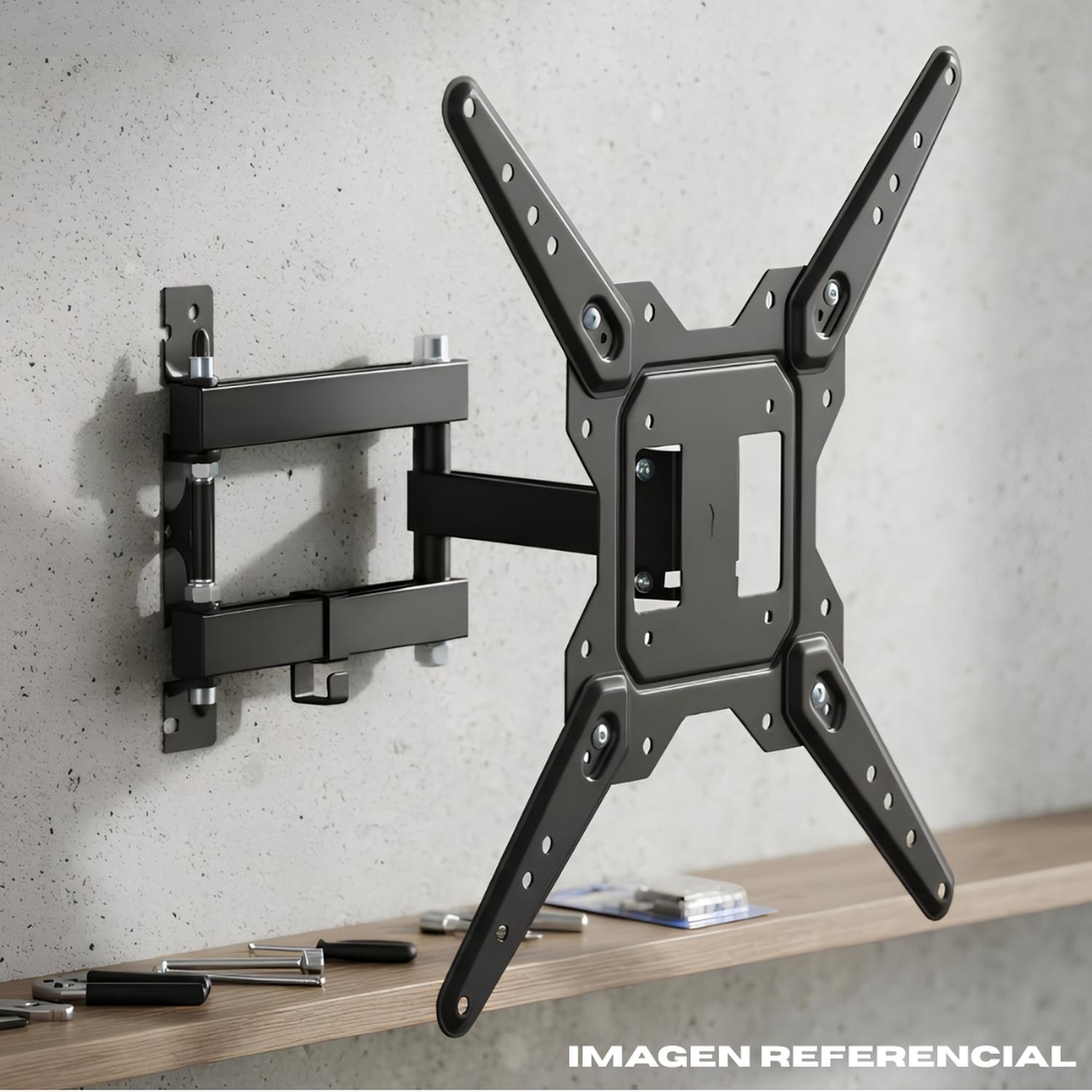 RACK PARA TV MOVIBLE 23' HASTA 55' BATBLACK - 2