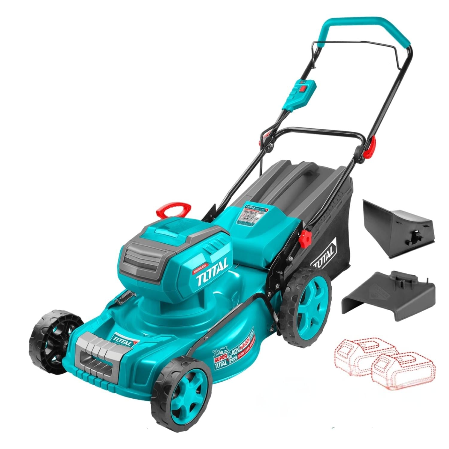 CORTADOR DE GRAS CÉSPED 18' INALÁMBRICO (EQUIPO SOLO) 40V TOTAL - 1