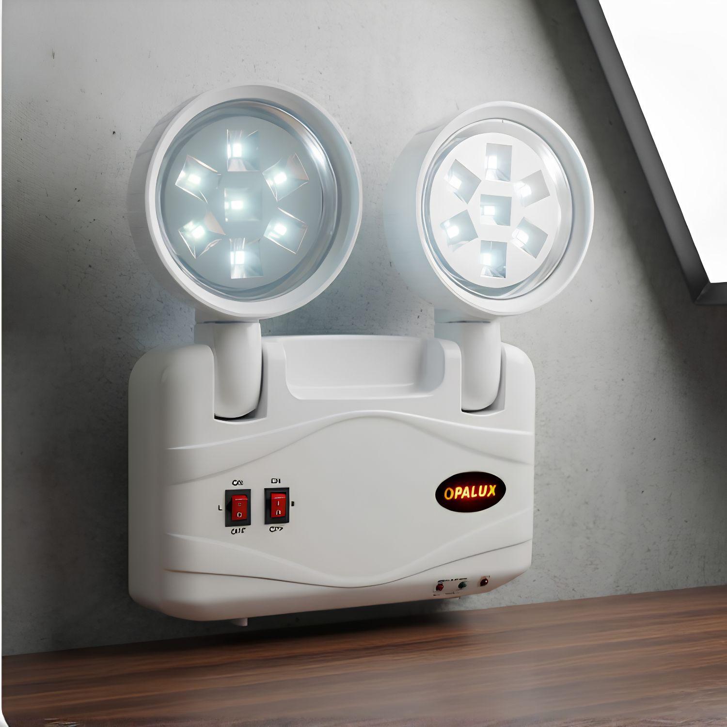 LAMPARA DE EMERGENCIA 14 LED OPALUX - 2