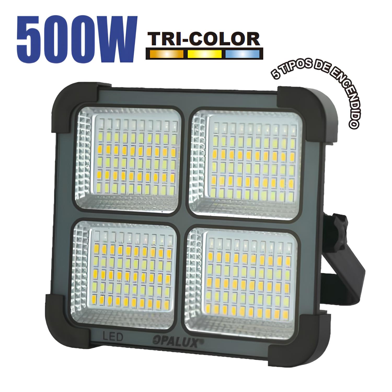 REFLECTOR SOLAR LED PORTATIL MULTIFUNCION 500W OPALUX - 4