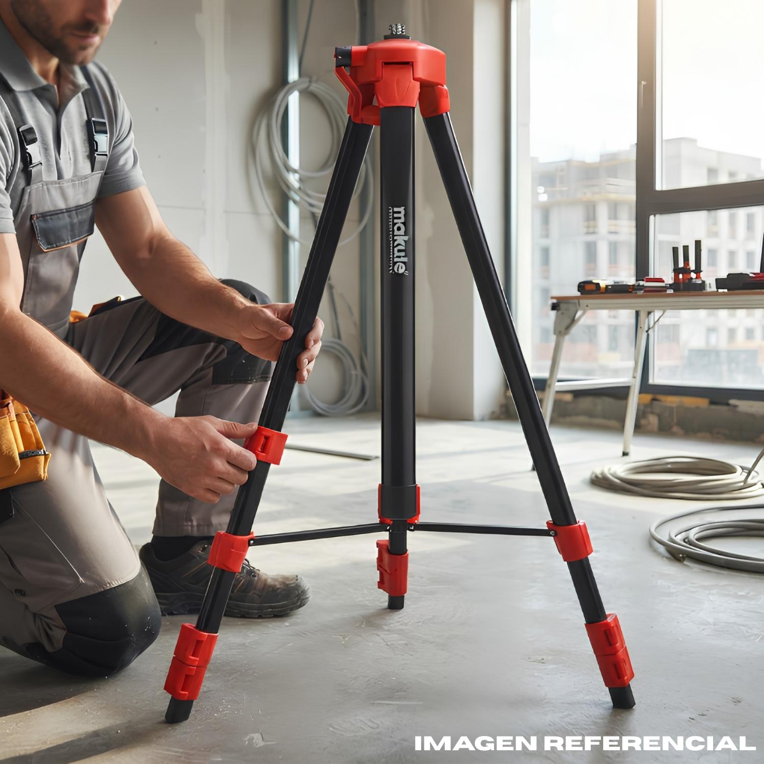 TRÍPODE PARA NIVEL LASER 1.60 MAKUTE - 3