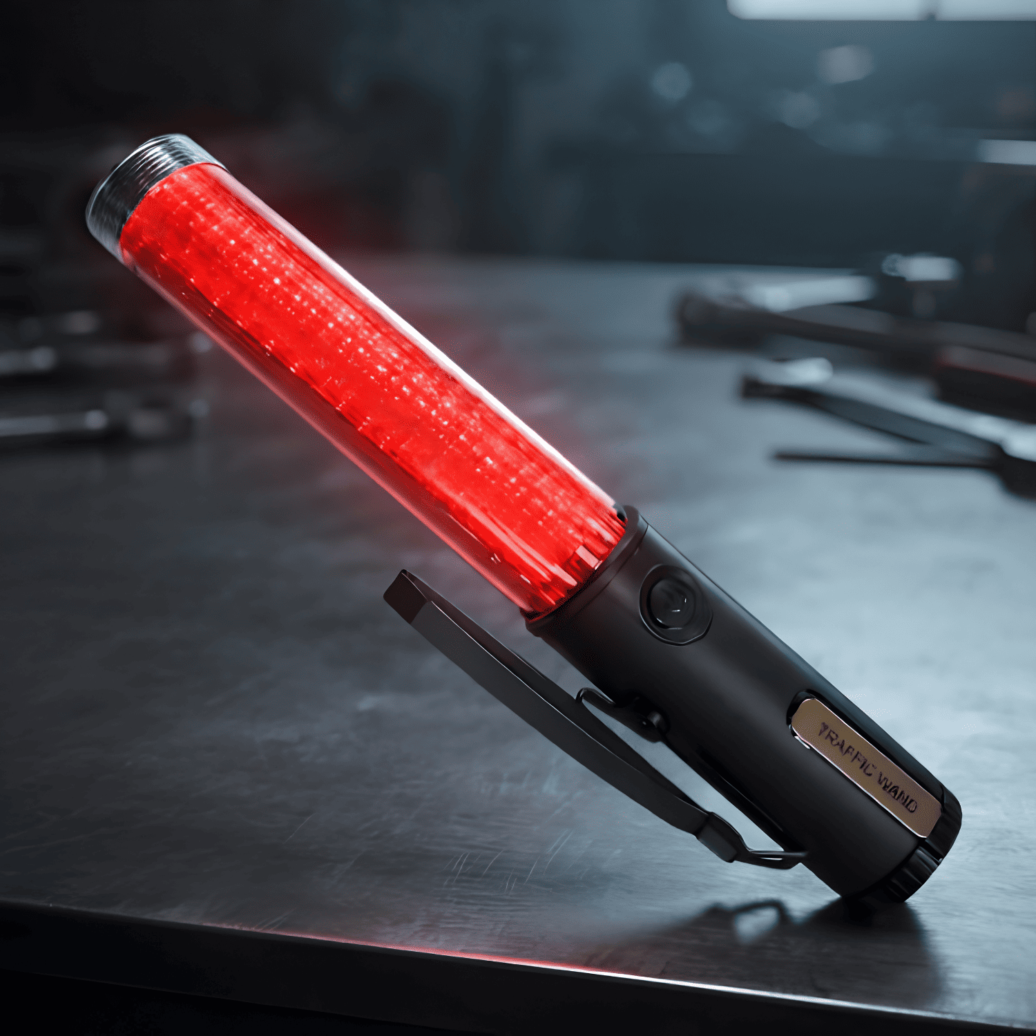 VARA LUMINOSA LED RECARGABLE COLOR ROJO OPALUX - 3
