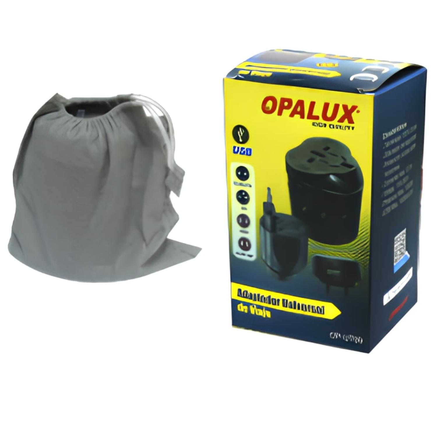 ADAPTADOR UNIVERSAL DE VIAJE + USB 1000W OPALUX - 6