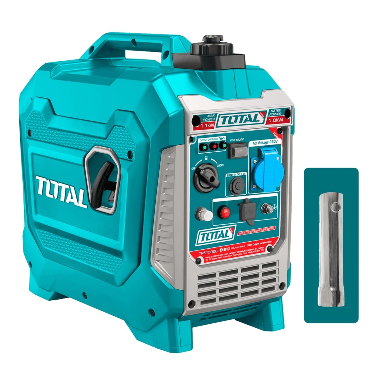 GENERADOR GASOLINERO SILENCIOSO 1100W ENCAPSULADO TOTAL - 1