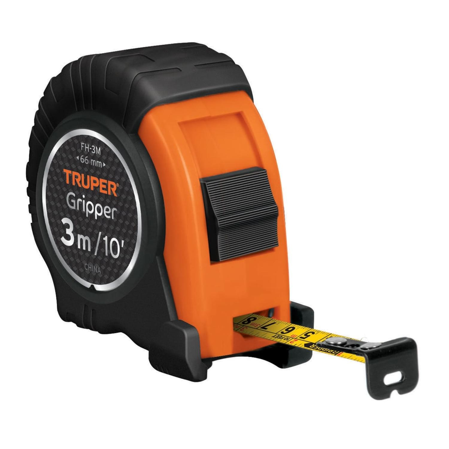WINCHA GRIPPER 3 METROS PACK 12 UNIDADES TRUPER - 4
