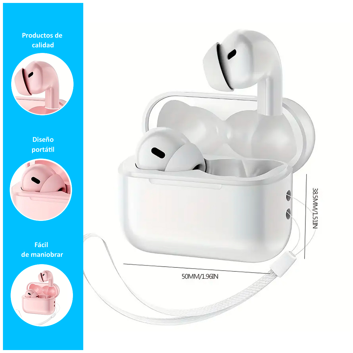 AUDÍFONO BLUETOOTH PRO 7S - 2