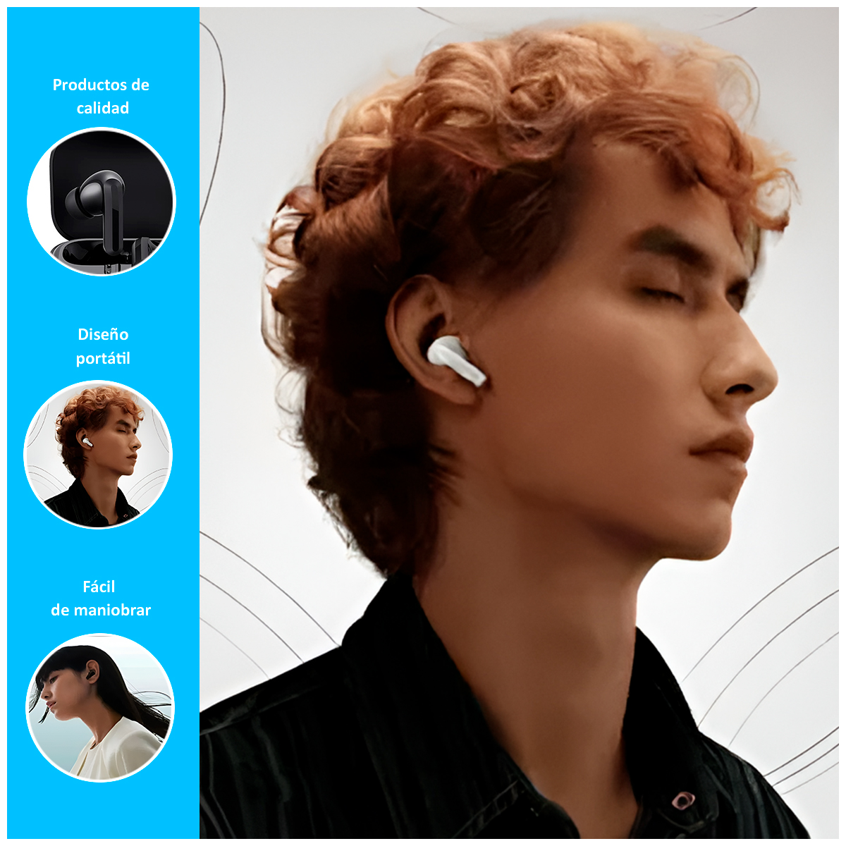 AUDÍFONOS BLUETOOTH BUDS 5 - 2