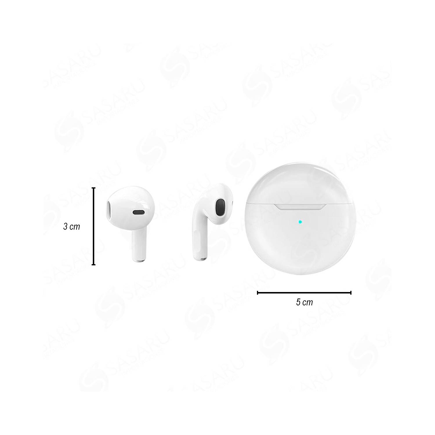 AUDÍFONOS INALÁMBRICOS PRO 6 CON BLUETOOTH 5.1 - 2