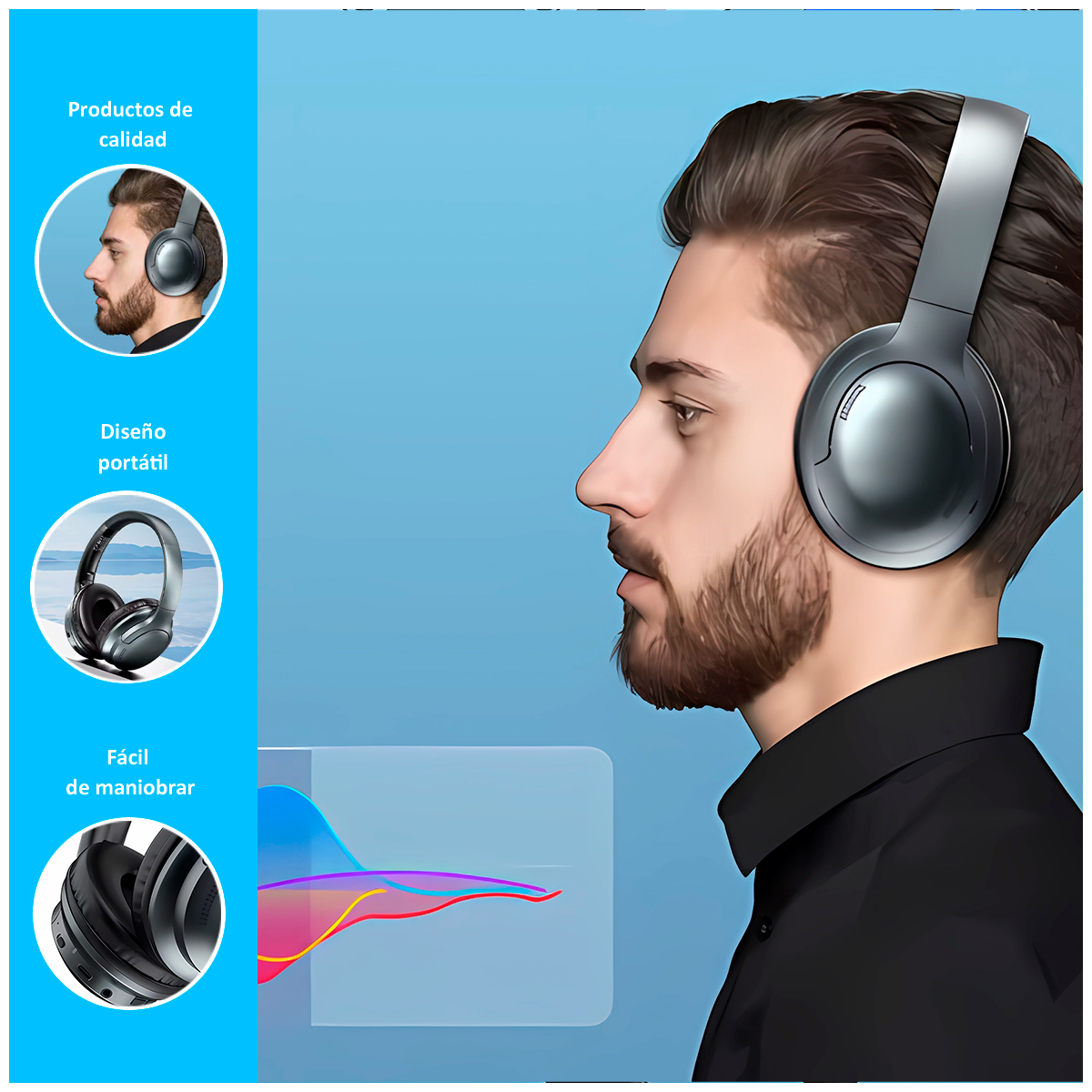 AUDÍFONOS BLUETOOTH ULTRA PRO SERIES - 2