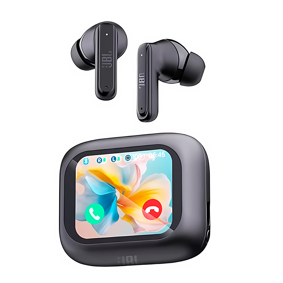 AUDÍFONOS BLUETOOTH GENÉRICOS TIPO IN-EAR CON PANTALLA EN ESTUCHE MODELO PRO TOUR 4 - 1