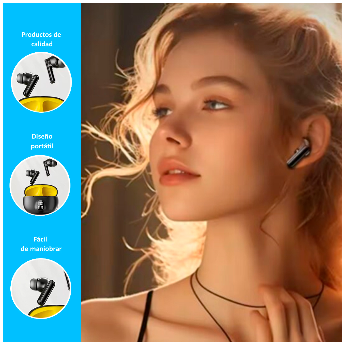 AUDÍFONOS BLUETOOTH STEREO - 2