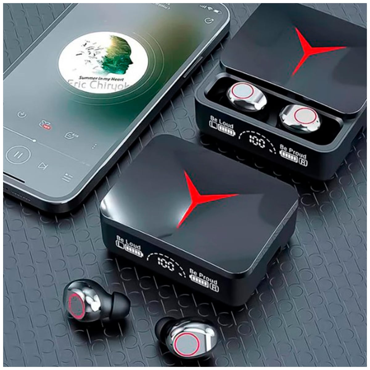 AUDÍFONOS GAMER INALÁMBRICOS M90 CON BLUETOOTH 5.0 - 3