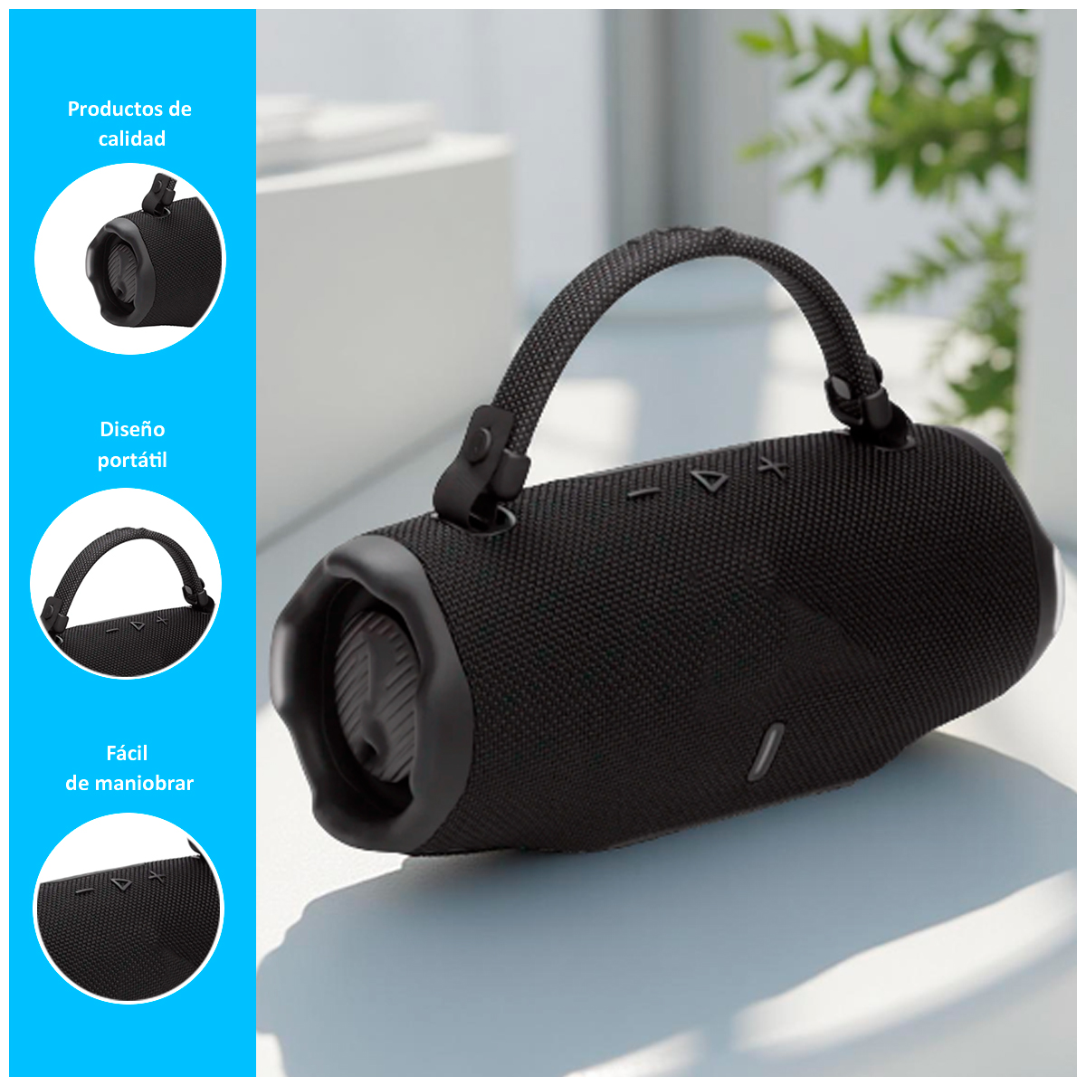PARLANTE BLUETOOTH BOOMBOX 360 - 2