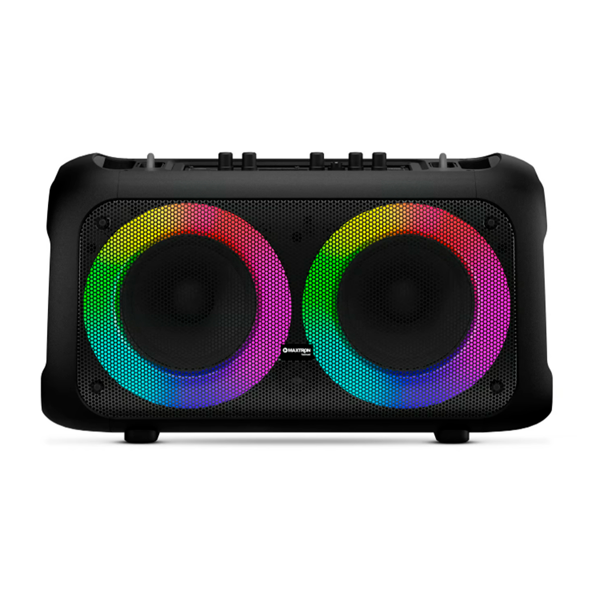 EQUIPO DE SONIDO DE DOS BOCINAS CON LUZ RGB - 1