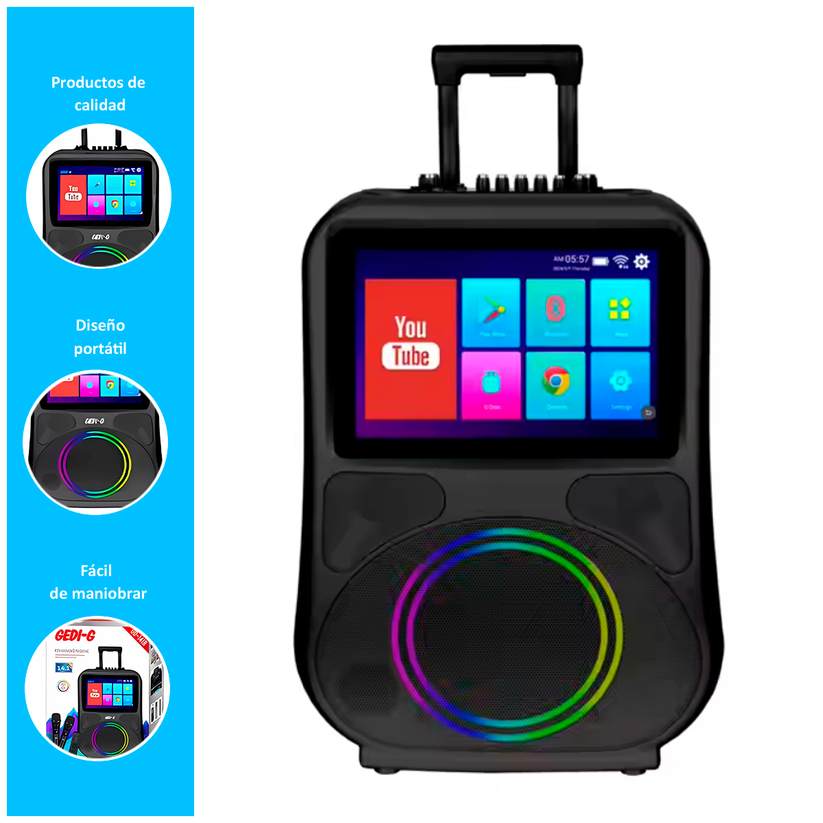 PANTALLA TÁCTIL ALTAVOZ BLUETOOTH - 2