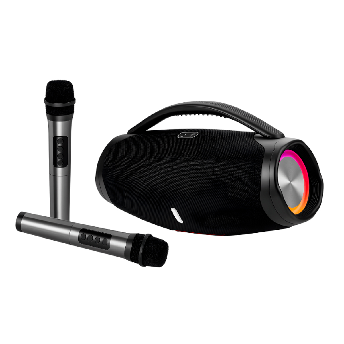 PARLANTE PORTÁTIL BLUETOOTH CON MICRÓFONOS FX VIBRANCE - 1