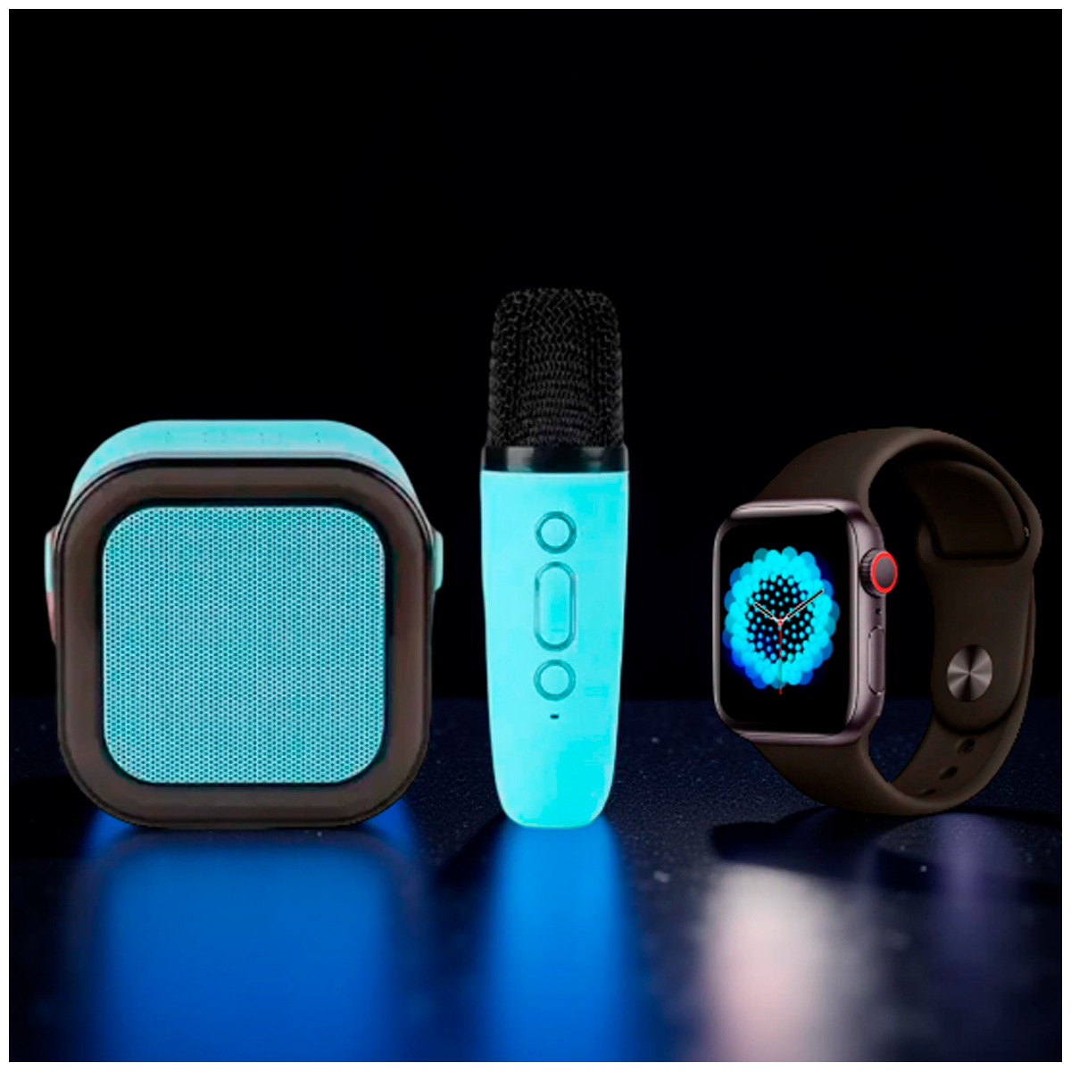 PARLANTE BLUETOOTH CON MICRÓFONO Y SMARTWATCH - 3