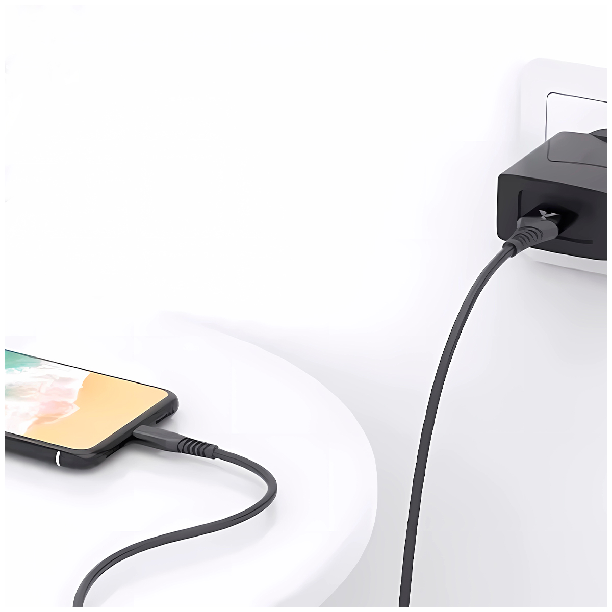 CABLE BC-026T DE ENTRADA USB A USB-C DE 100CM - 3