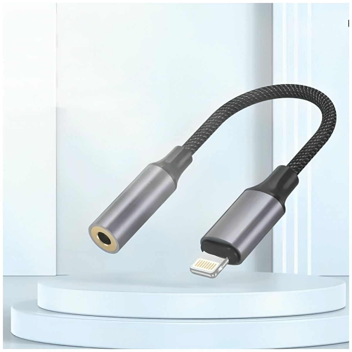 CABLE BC-028I CON ADAPTADOR DE AUDIO A LIGHTNING DE 35MM - 3