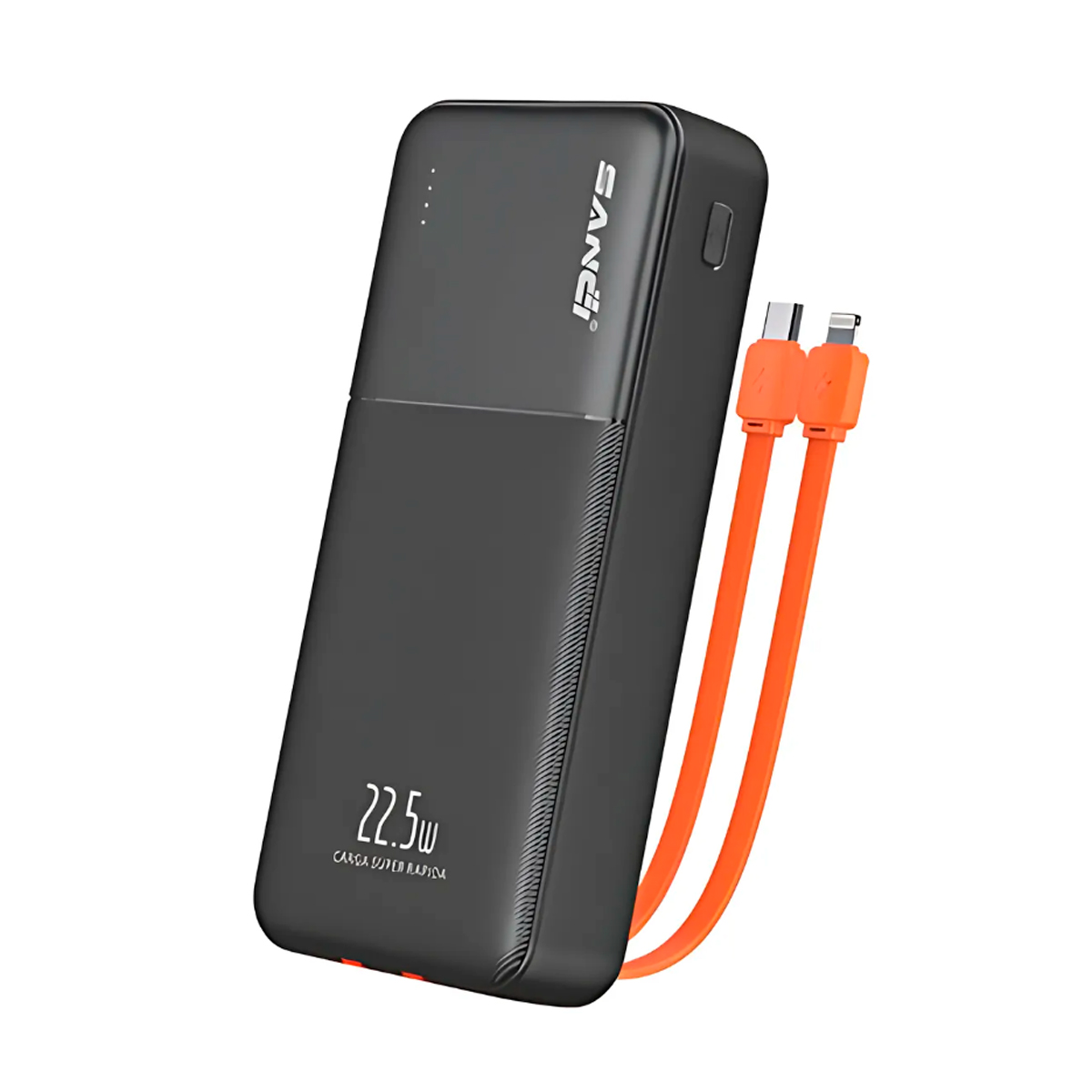 POWER BANK 40000 MAH CARGA RÁPIDA CON CABLES INTEGRADOS - 1