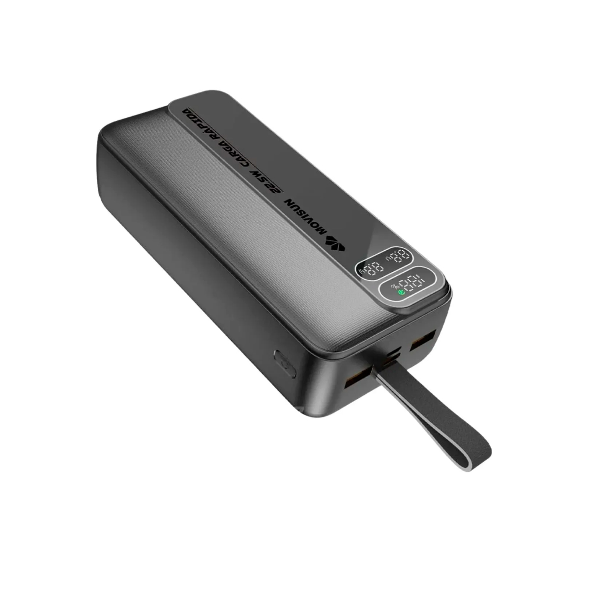 CARGADOR PORTÁTIL 50000MAH CON CABLES INTEGRADOS - 3