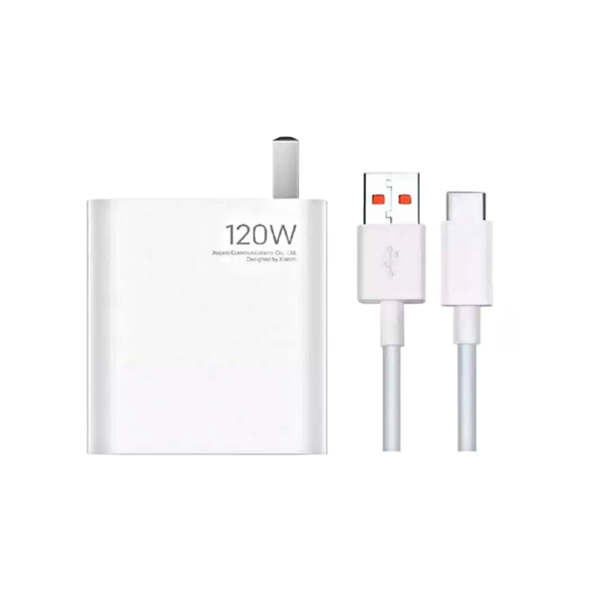 CARGADOR XIAOMI GENÉRICO CARGA RÁPIDA 120W CABLE USB-C - 1