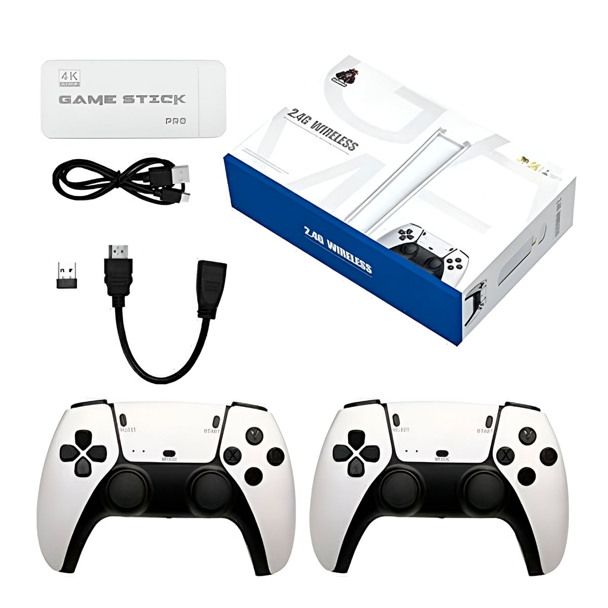 CONSOLA DE VIDEOJUEGOS CON 20000 JUEGOS INCORPORADOS GAME STICK DE 64GB - 1