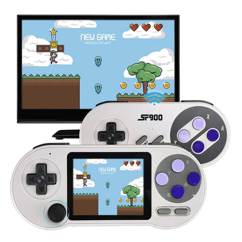 CONSOLA RETRO CON VIDEOJUEGOS SF2000 - 1