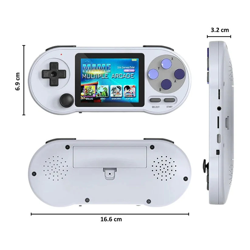CONSOLA RETRO CON VIDEOJUEGOS SF2000 - 3