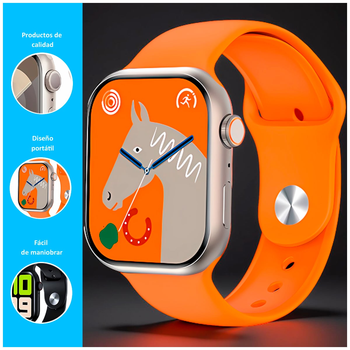 SMARTWATCH HELLO PLUM PANTALLA AMOLED - 2