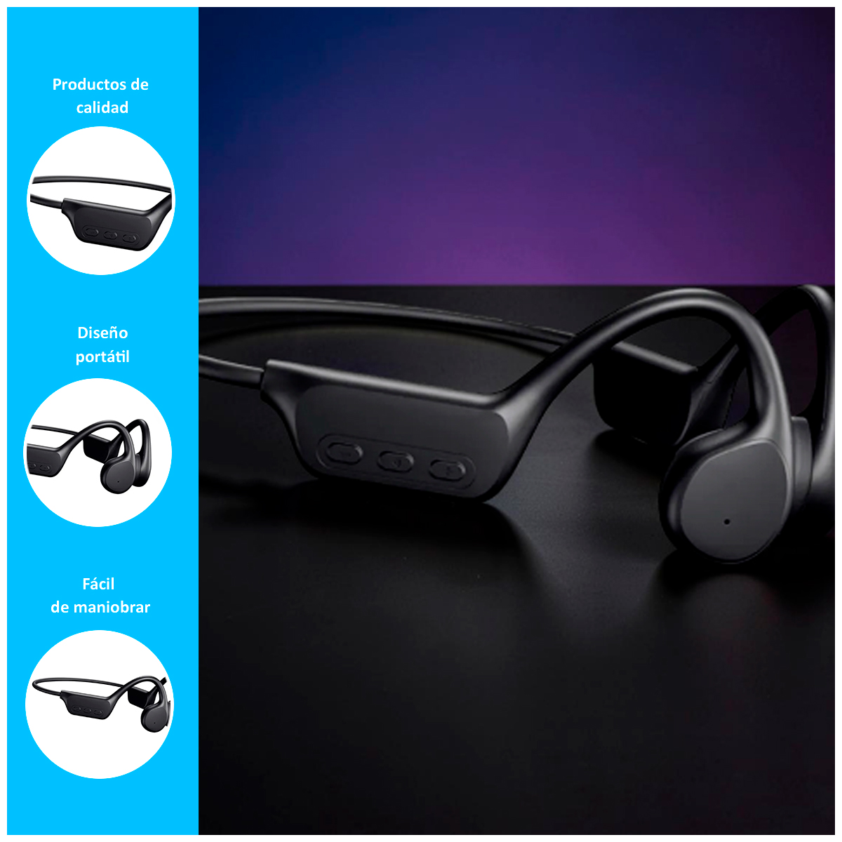 AUDÍFONO BLUETOOTH HELIX 15 HORAS DURACIÓN - 2