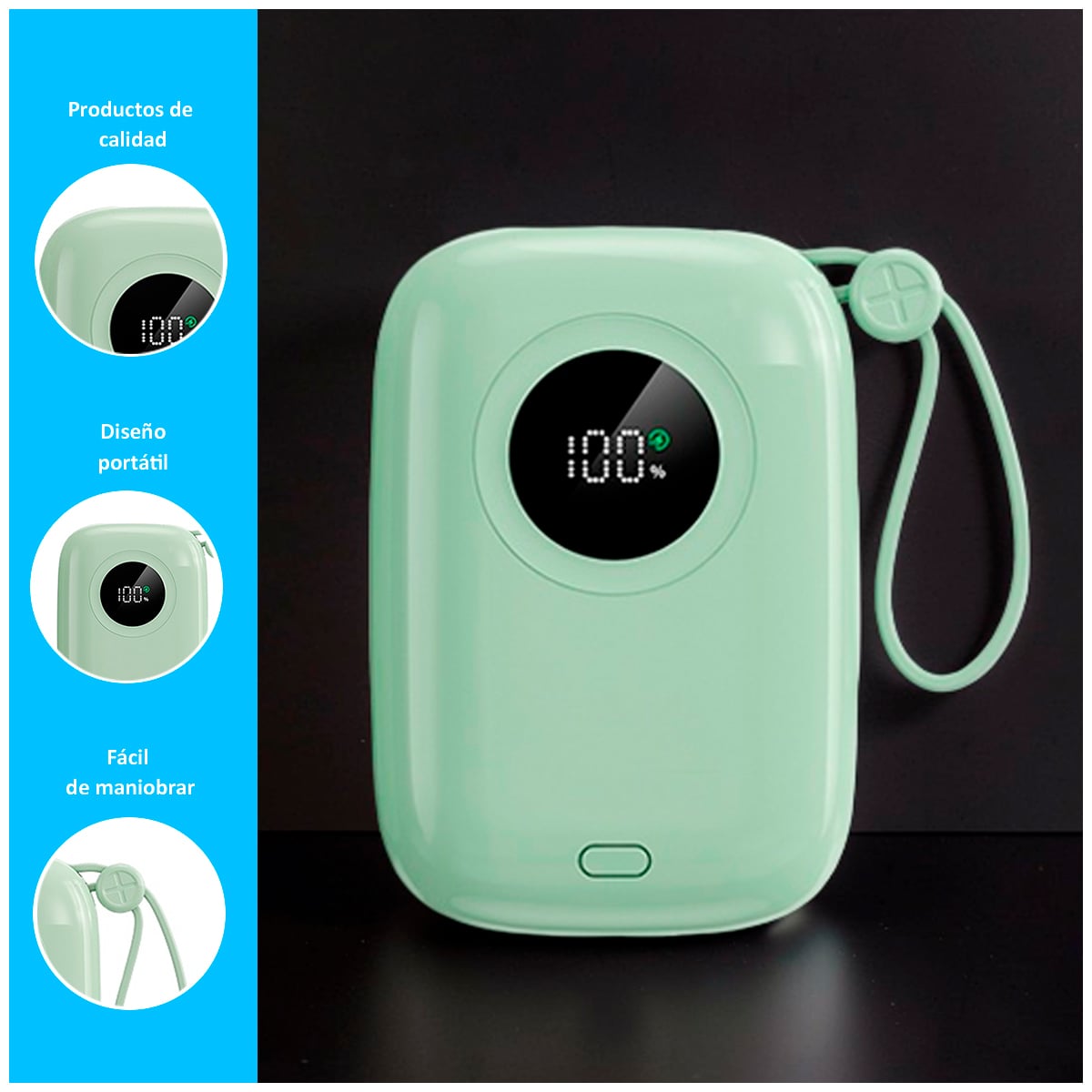 CARGADOR PORTÁTIL CARGA RÁPIDA 30000 MAH - 2