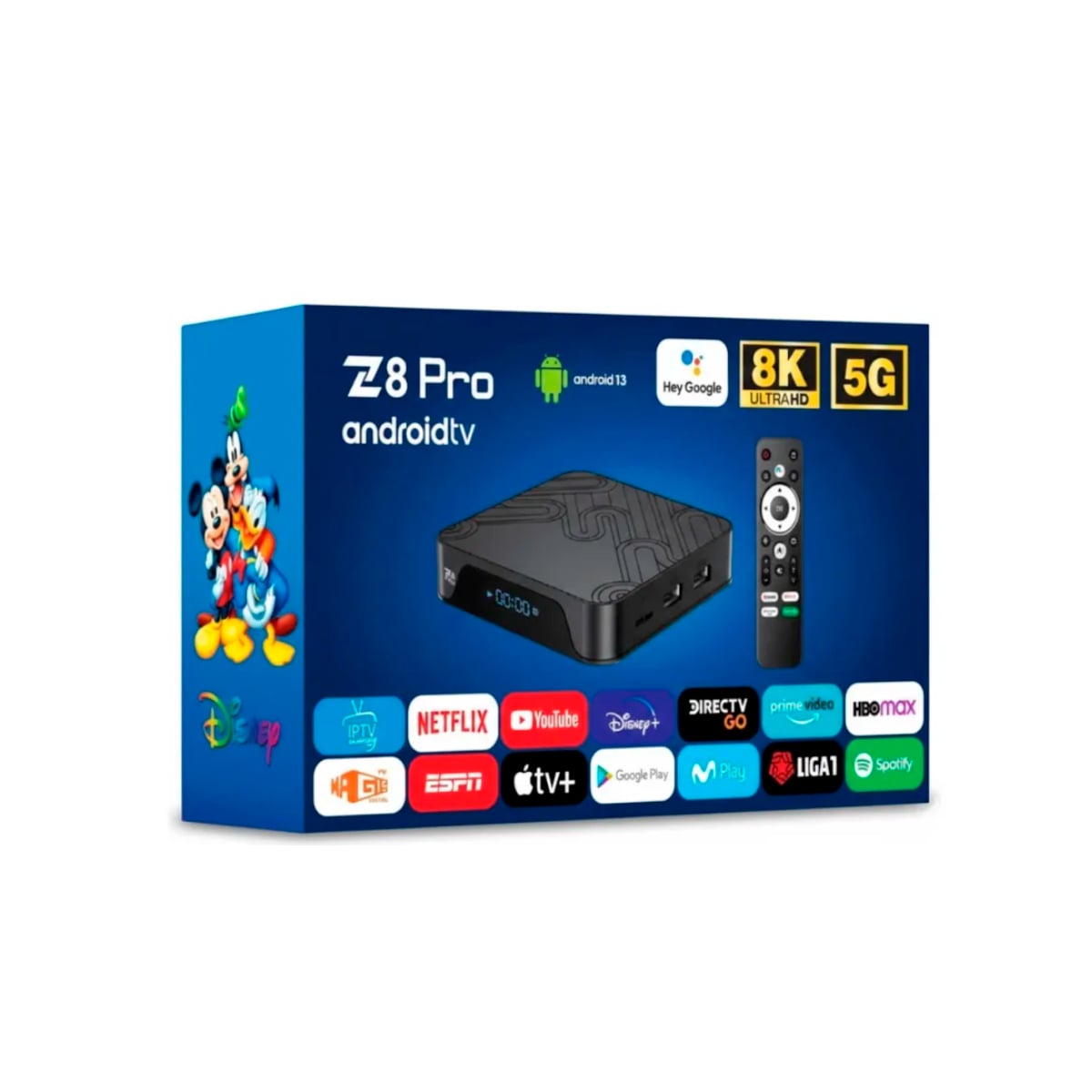 TV BOX Z8 PRO 8K ULTRA HD - DISPOSITIVO STREAMING - 1