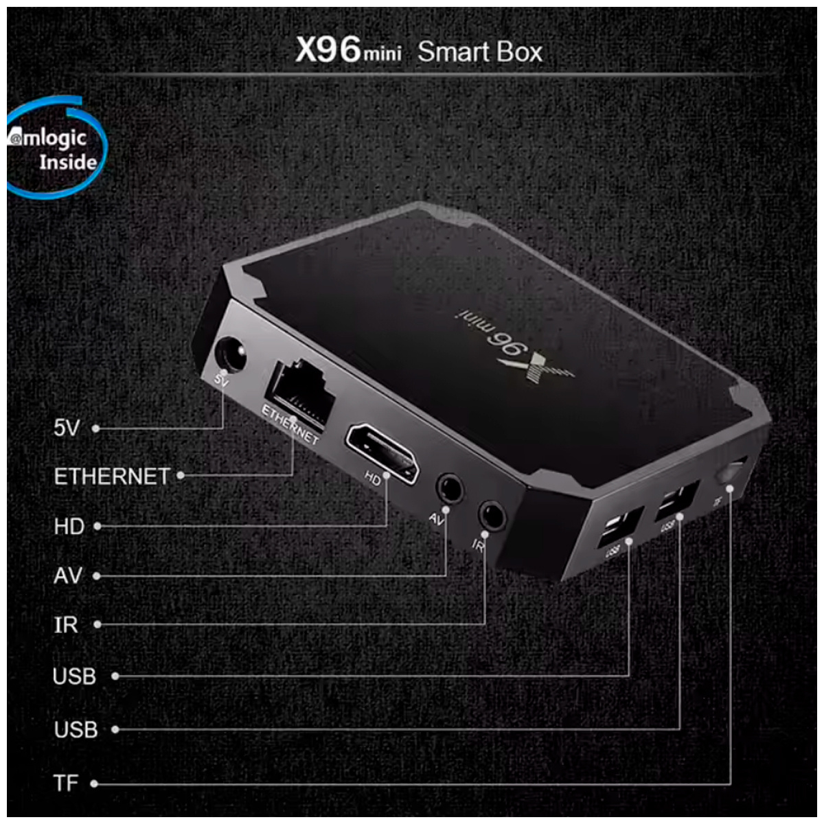 DISPOSITIVO DE TV INTELIGENTE X96 MINI - 3