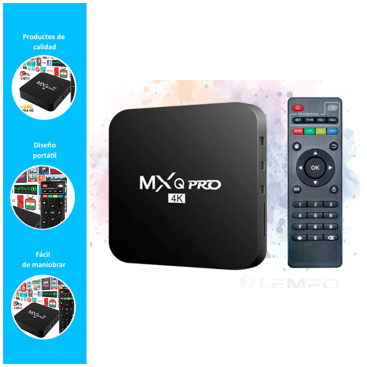 TV BOX 4K Z8 PRO LITE | NEGRO - 2