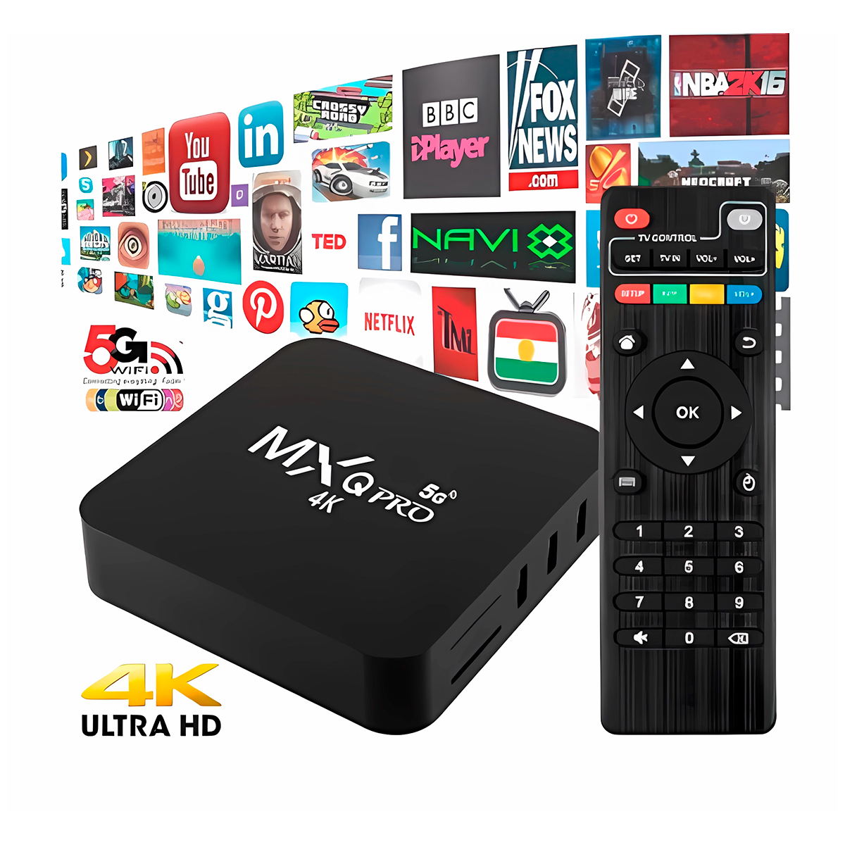 TV BOX 4K Z8 PRO LITE | NEGRO - 3