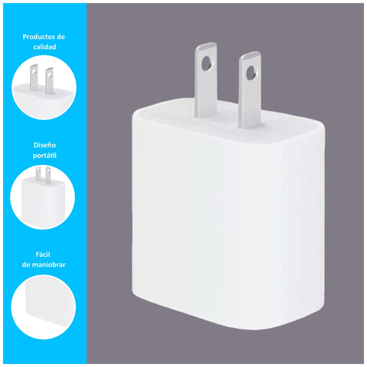 CARGADOR ESTANDAR IPHONE 17 PRO MAX TIPO C DE 25W - 2