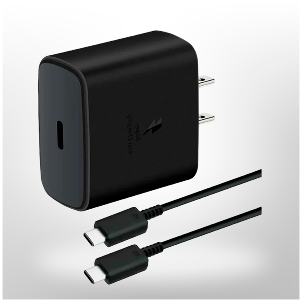 CARGADOR SAMSUNG ESTANDAR DE USB-C A USB-C 45W - 3