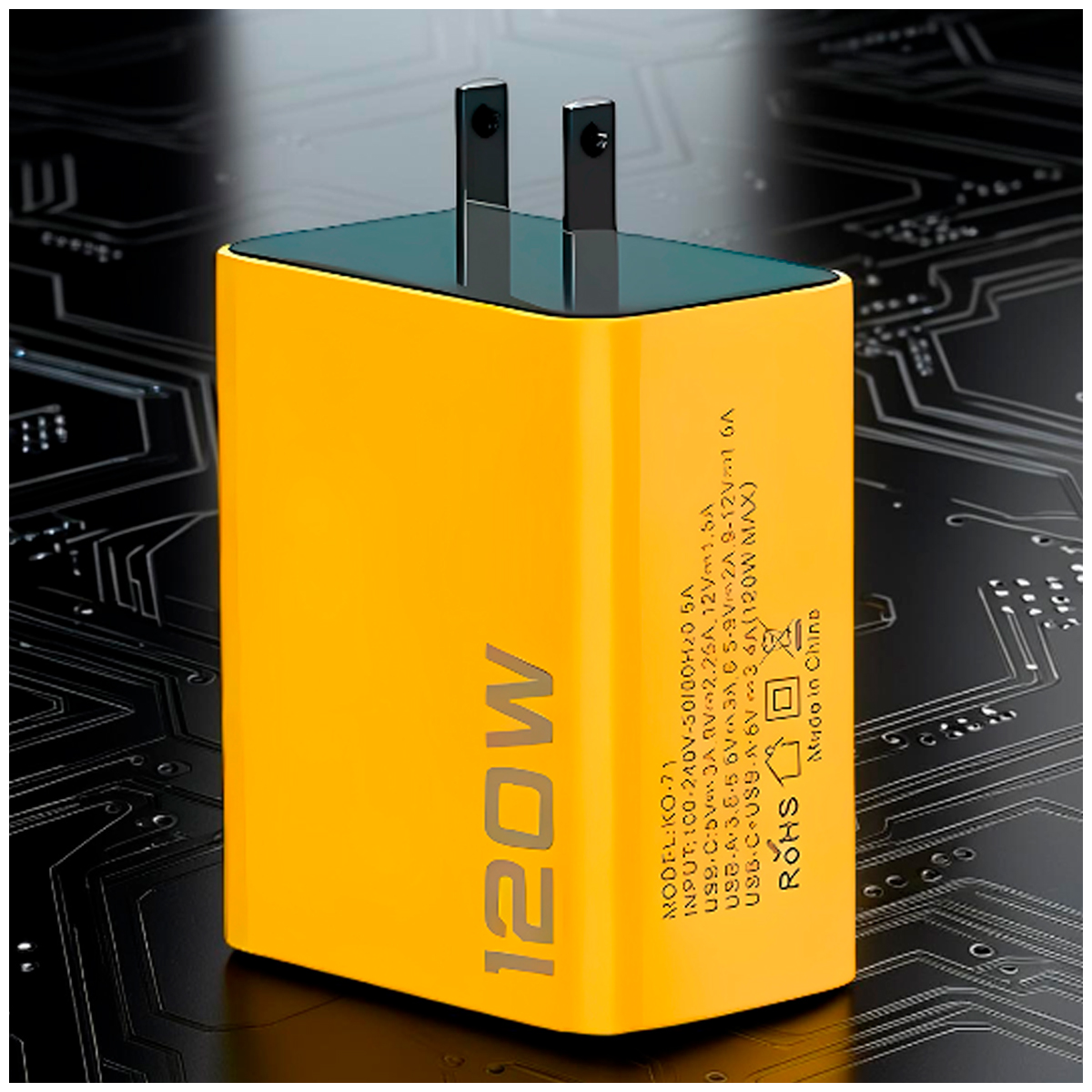 CARGADOR ESTANDAR XIAOMI TIPO A DE 120W - 3