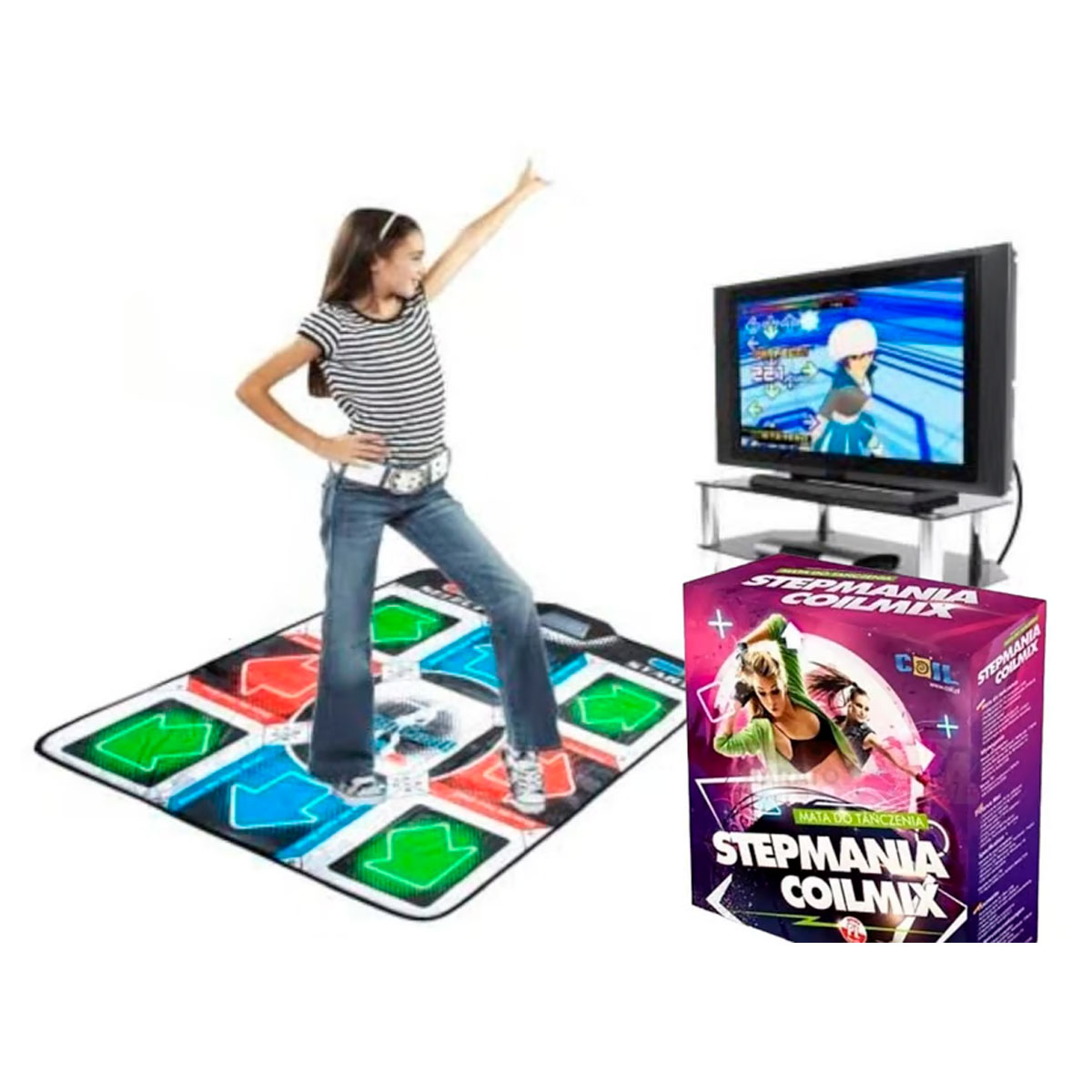 PISTA DE BAILE PARA NIÑOS CON PUERTO USB PARA PC T - 1